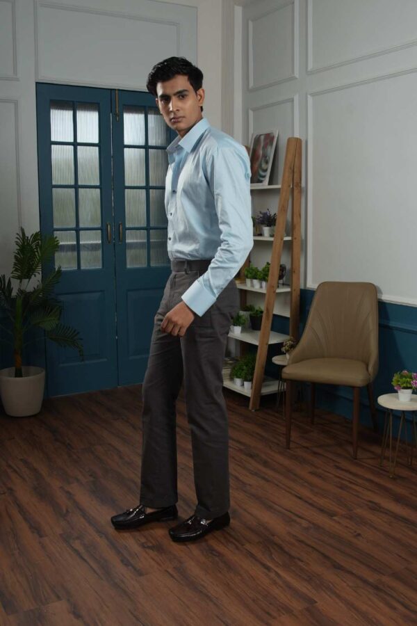 Stone wash linen Trouser