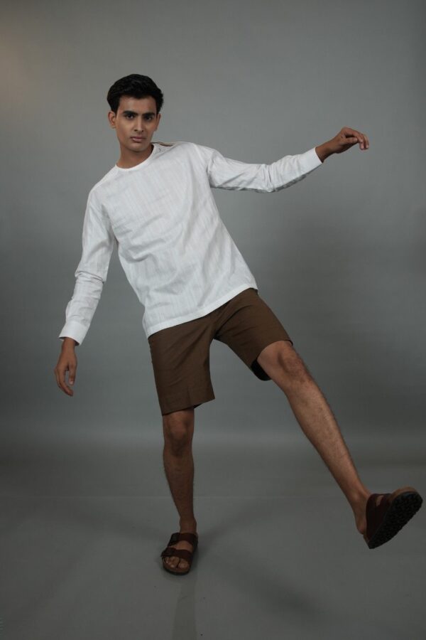 White Ember Kurta