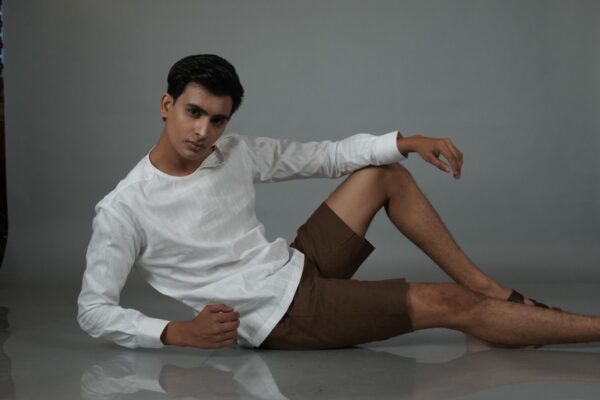 White Ember Kurta
