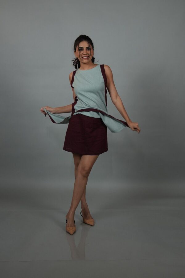 A Line Mini Skirt